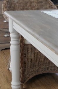 Simple Farmhouse Table Makeover | Rooms FOR Rent Blog