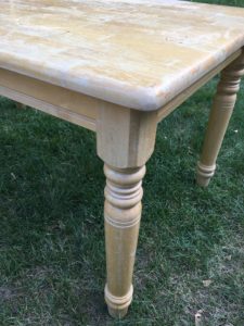 Simple Farmhouse Table Makeover | Rooms FOR Rent Blog