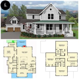 10 Modern Farmhouse Floor Plans I Love - Rooms For Rent blog