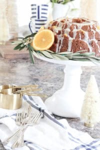 Gingerbread Cake + Orange Glaze | Rooms FOR Rent Blog