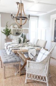 Casual Christmas Tablescape | Rooms FOR Rent Blog