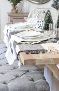 Casual Christmas Tablescape | Rooms FOR Rent Blog