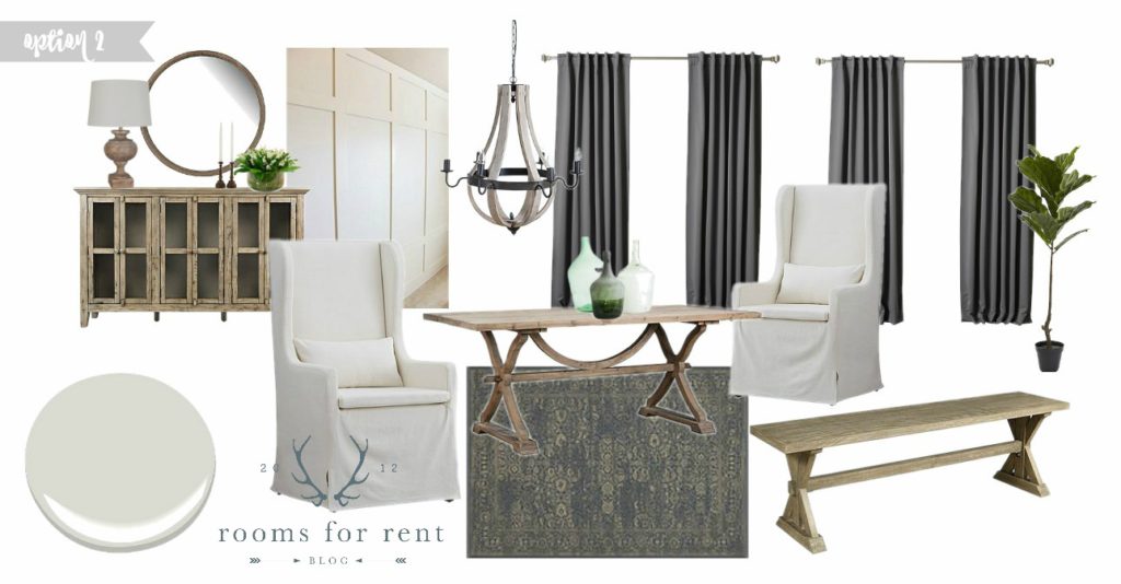 Dining Room Design Board Inspiration | Rooms FOR Rent Blog