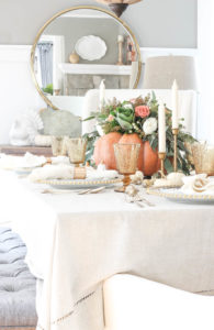 Pumpkin Centerpiece Thanksgiving Table | Rooms FOR Rent Blog