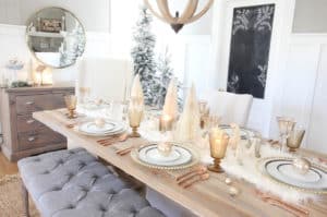 Winter Wonderland Tablescape | Rooms FOR Rent Blog