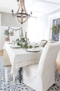 Frosted Winter Tablescape | Rooms FOR Rent Blog
