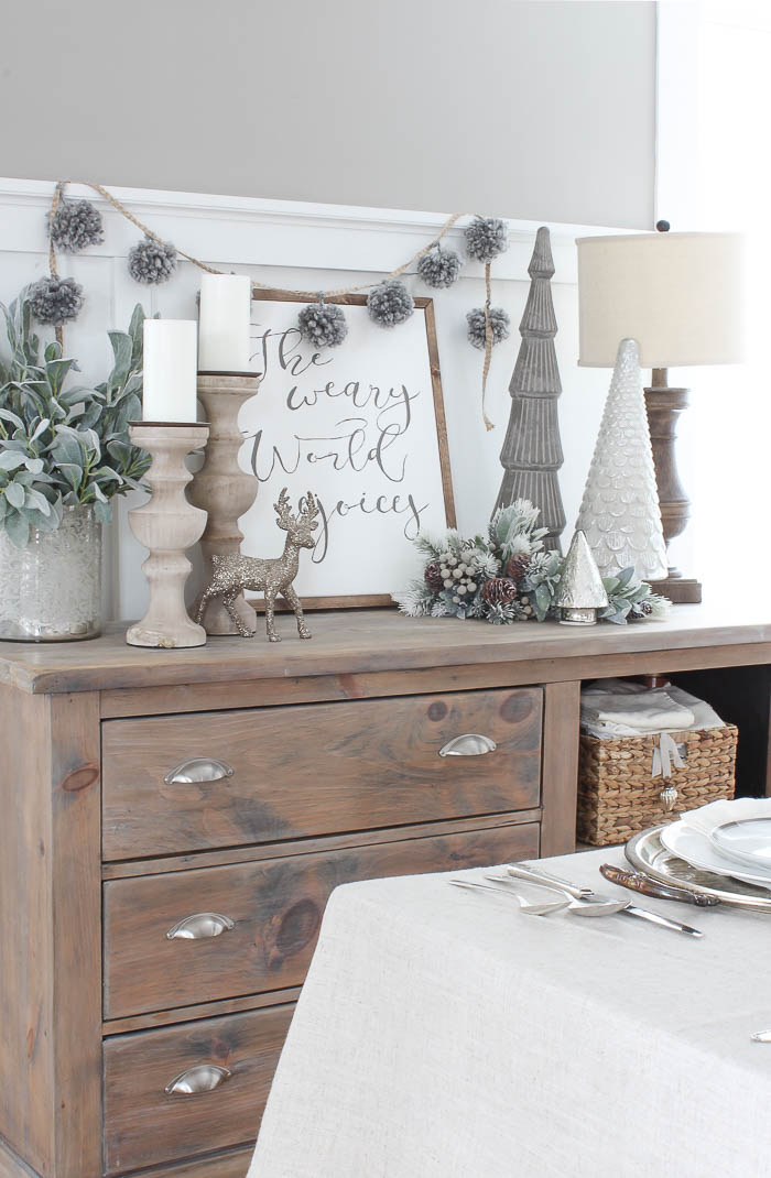 Frosted Winter Tablescape - Rooms For Rent blog