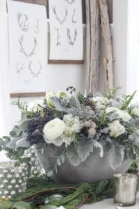 Frosted Winter Tablescape | Rooms FOR Rent Blog