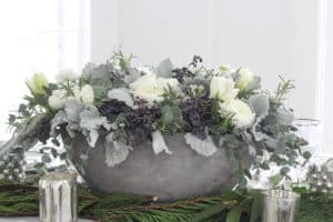 Frosted Winter Tablescape | Rooms FOR Rent Blog