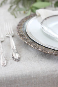 Frosted Winter Tablescape | Rooms FOR Rent Blog