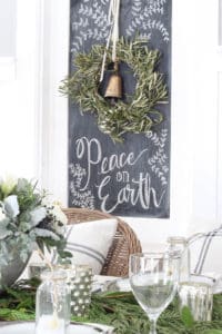Frosted Winter Tablescape | Rooms FOR Rent Blog