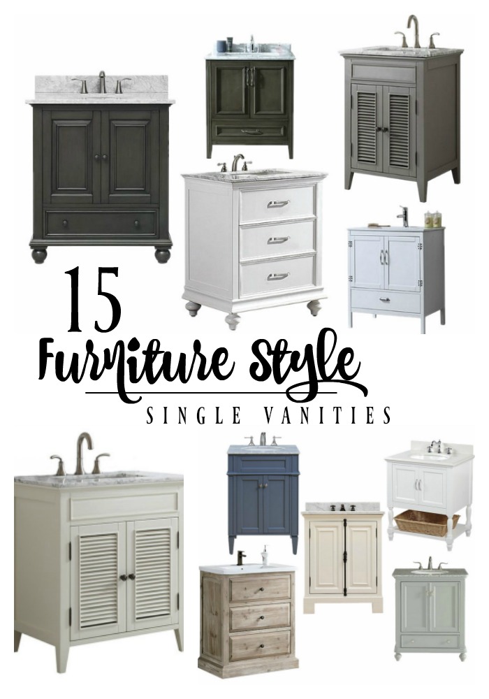 15 Furniture Single Vanities | Rooms FOR Rent Blog