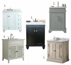 15 Furniture Single Vanities | Rooms FOR Rent Blog