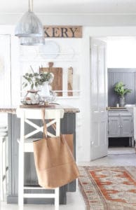 Vintage Rug in the Kitchen | Rooms FOR Rent Blog