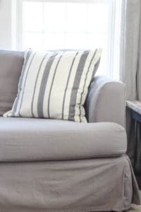 New Slip Covers for our Sofa from Comfort Works - Rooms For Rent blog