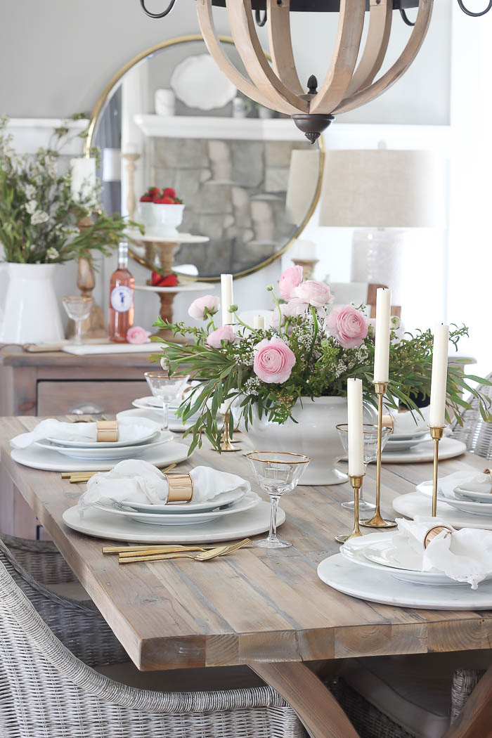 Pretty in Pink Centerpiece Tutorial - Rooms For Rent blog