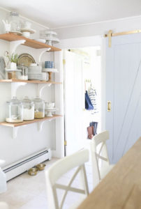 New Barn Door in the Kitchen | Rooms FOR Rent Blog
