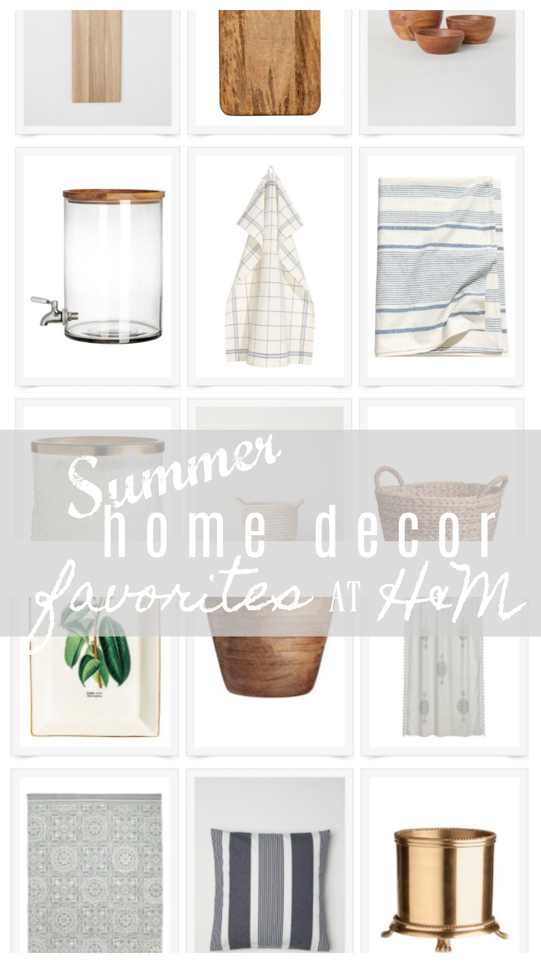 Summer Home Decor from H&M