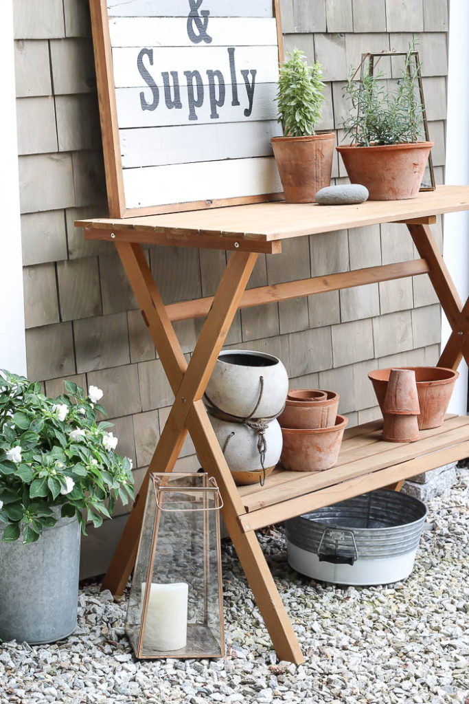 Potting Bench Styled | Rooms FOR Rent Blog