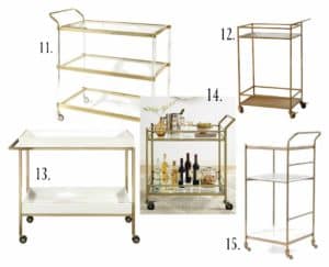 25 Modern Bar Carts | Rooms FOR Rent Blog
