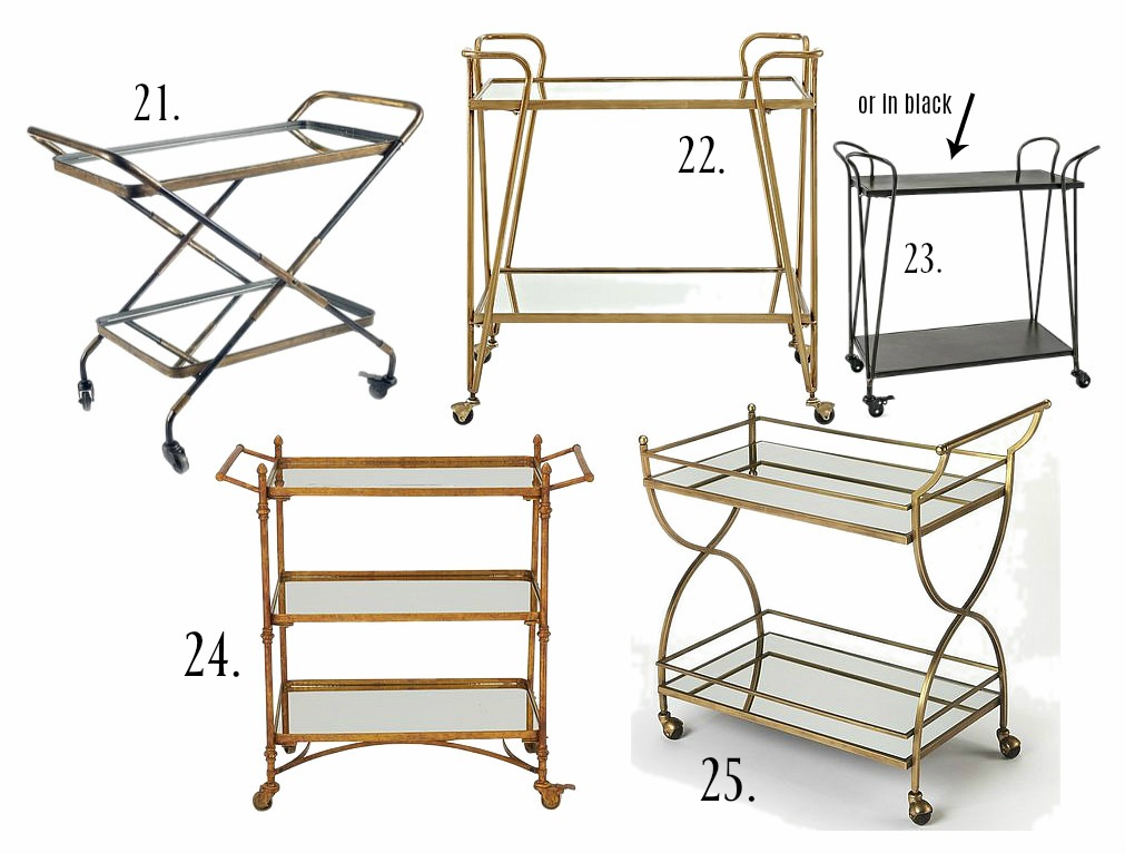 25 Modern Bar Carts | Rooms FOR Rent Blog