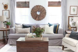 Fall Living Room | Rooms for Rent Blog