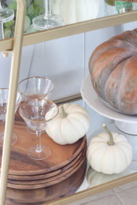 Fall Styled Bar Cart | Rooms FOR Rent Blog