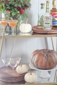 Fall Styled Bar Cart | Rooms FOR Rent Blog