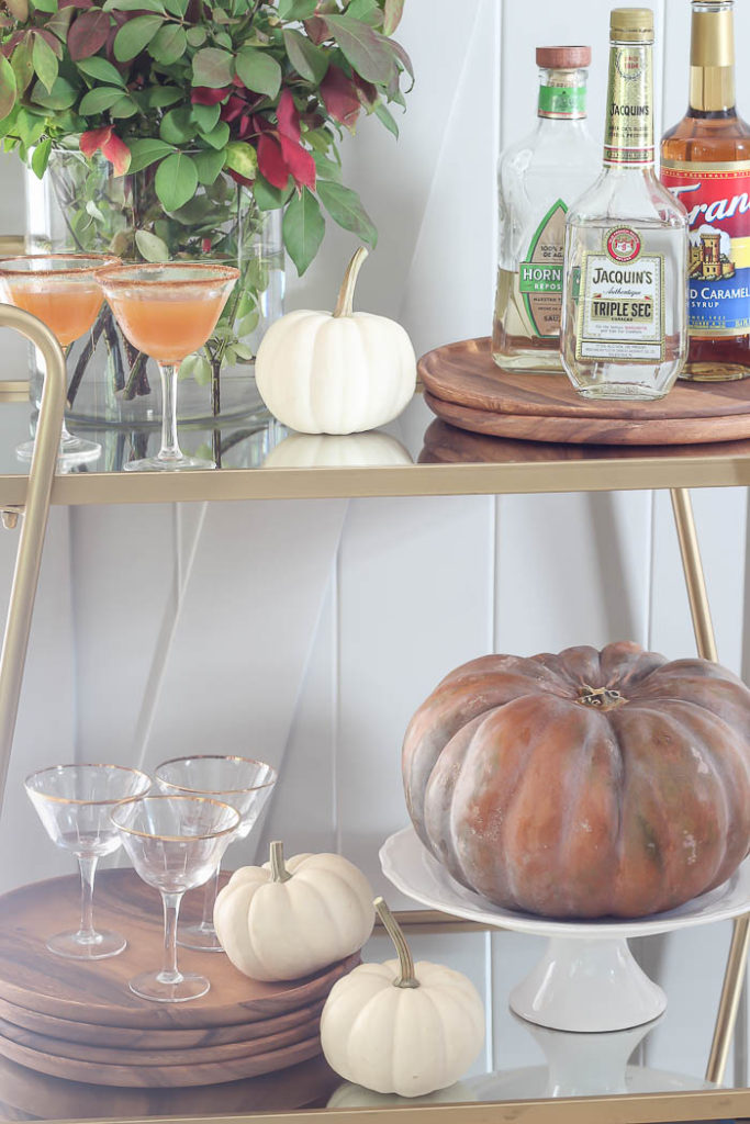 Fall Styled Bar Cart | Rooms FOR Rent Blog