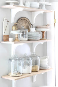Kitchen Shelves Makeover - Rooms For Rent blog