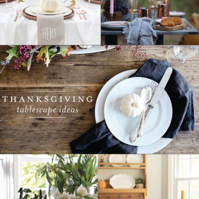 Thanksgiving Tablescape | 2018