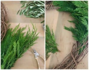 DIY Asymmetrical Wreath | Rooms FOR Rent Blog