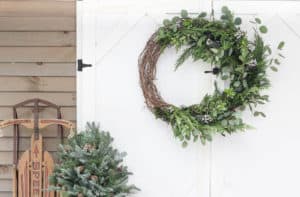Asymmetrical Holiday Wreath | Rooms FOR Rent Blog