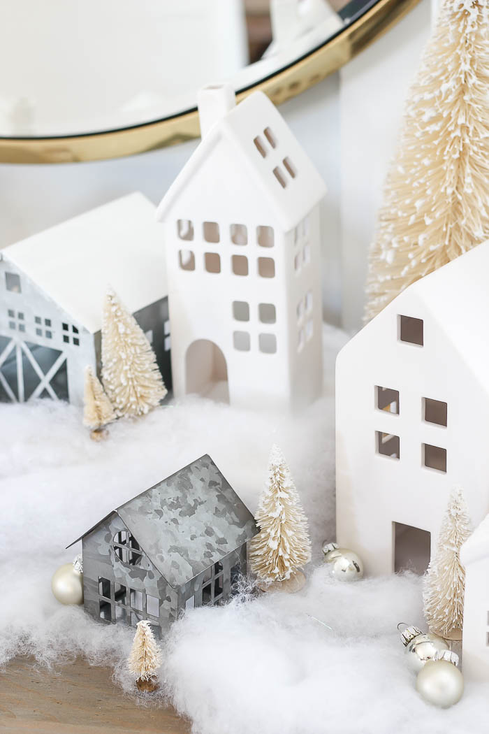 Christmas Village Mantel - Rooms For Rent blog