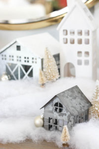 Christmas Village Vignette | Rooms FOR Rent Blog