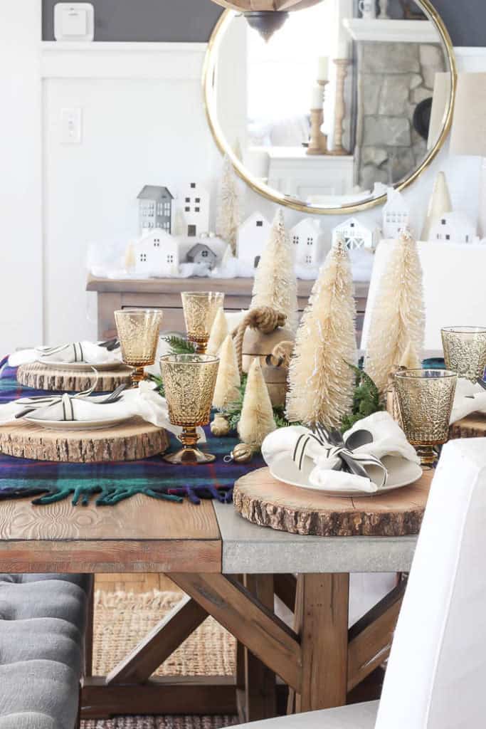 Rustic Christmas Tablescape | Rooms FOR Rent Blog