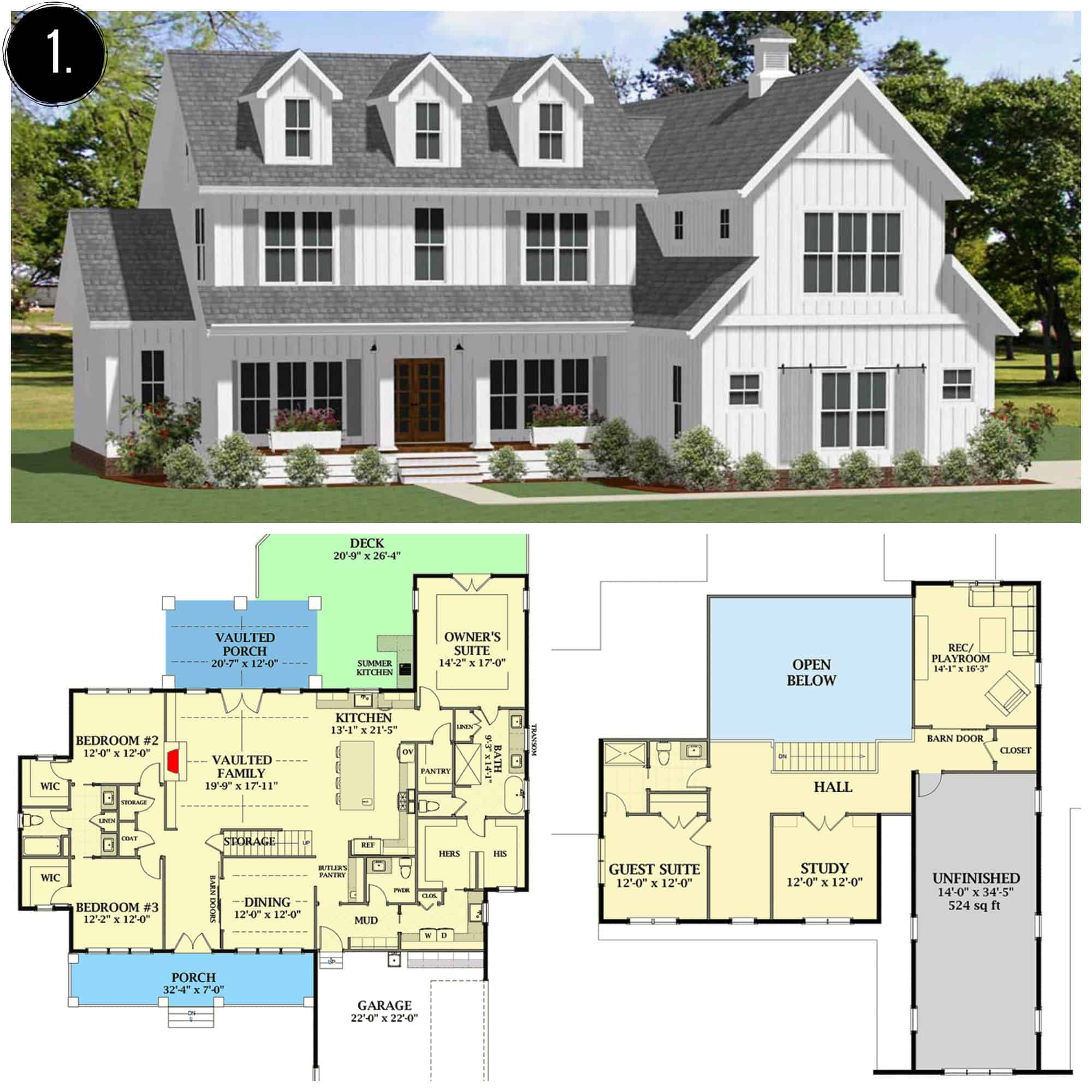 Farmhouse Plan 1 