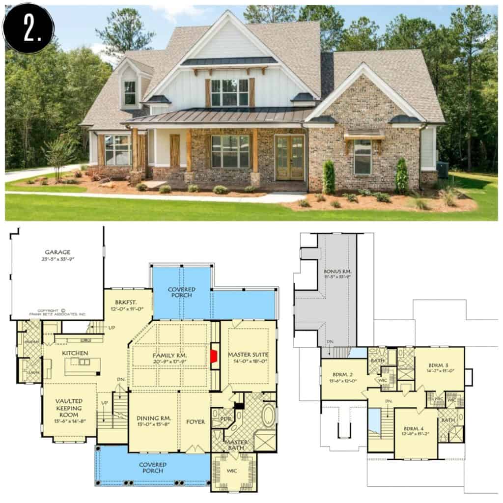 Farm House Design With Floor Plan