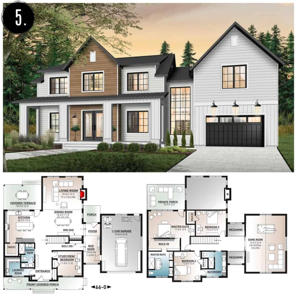 10 Amazing Modern Farmhouse Floor Plans Rooms For Rent Blog   Floor Plan 5 1024x1024 