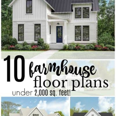 10 Floor Plans Under 2,000 sq ft