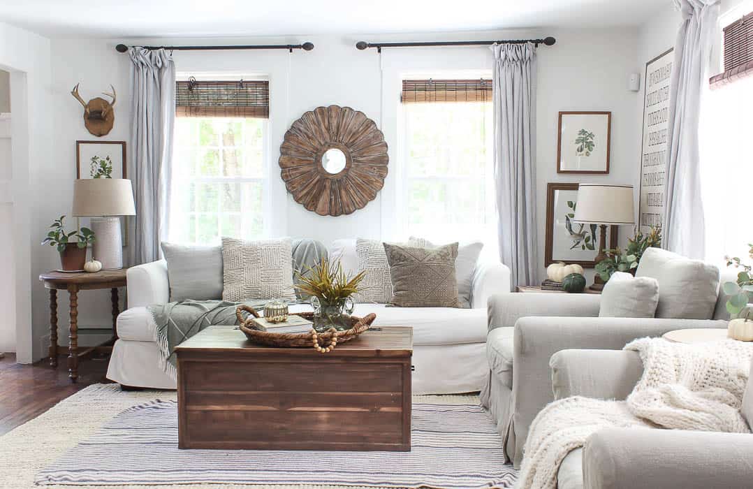 Fall Living Room | 2019 - Rooms For Rent blog