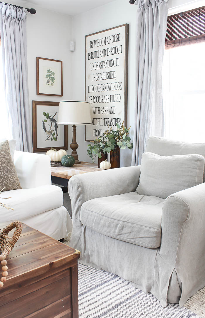 Fall Living Room | 2019 - Rooms For Rent blog