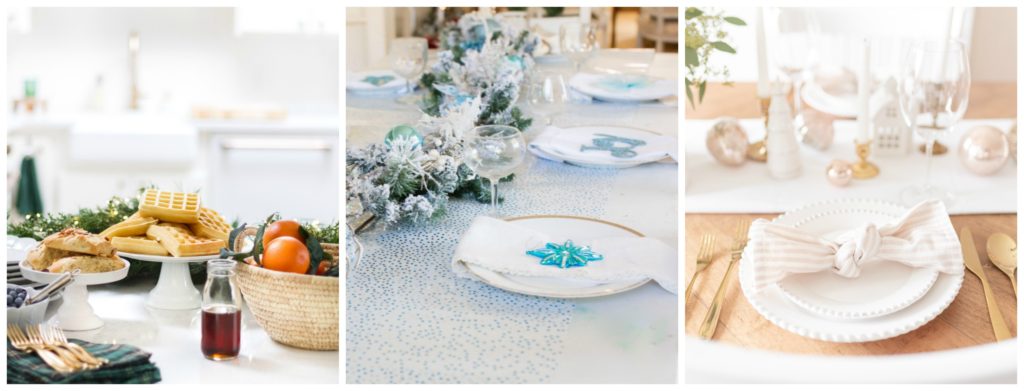 Pretty decorated tables for the holidays 4