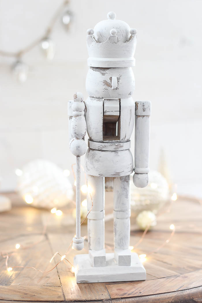 🎅Christmas Sale🎅75 DIY White Nutcracker Mold, With Lights Plays Mus -  Hivkef