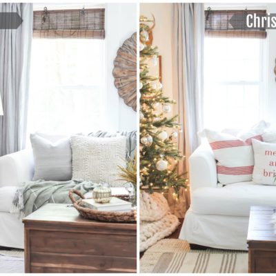 Transitioning Throw Pillows | Christmas Edition