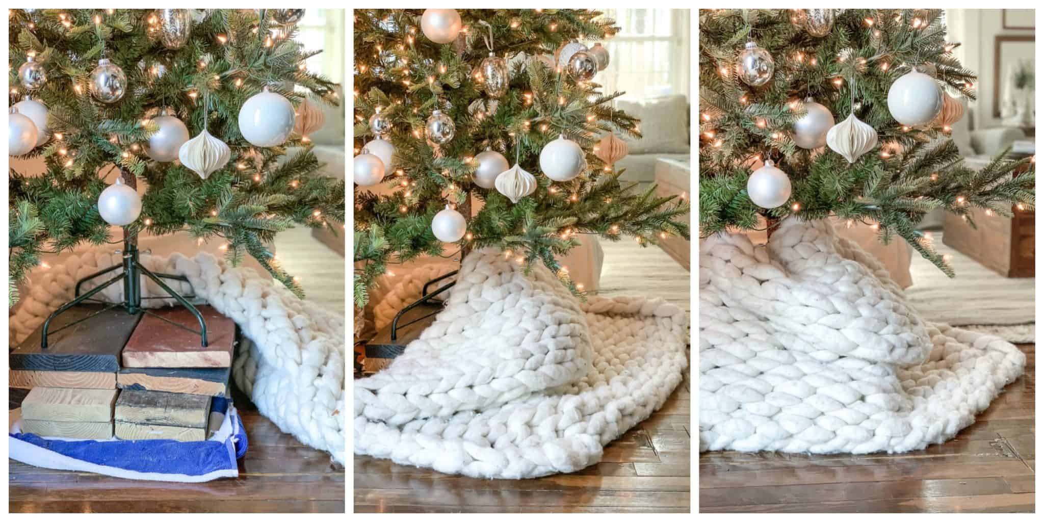 Chunky Knit Tree Skirt Rooms For Rent blog