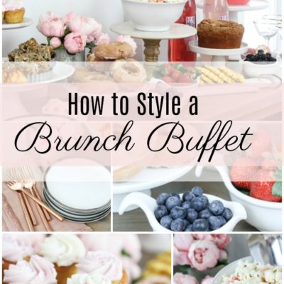 How to Style a Brunch Buffet