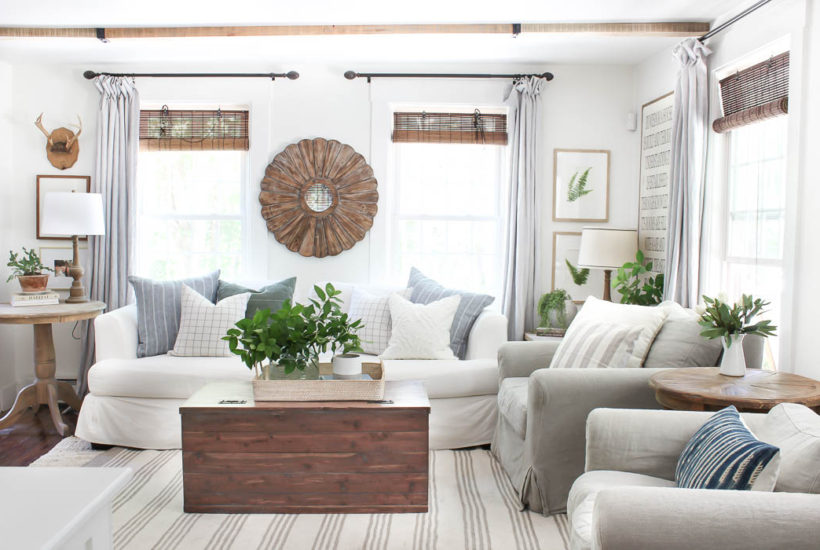 summer decor ideas for living room