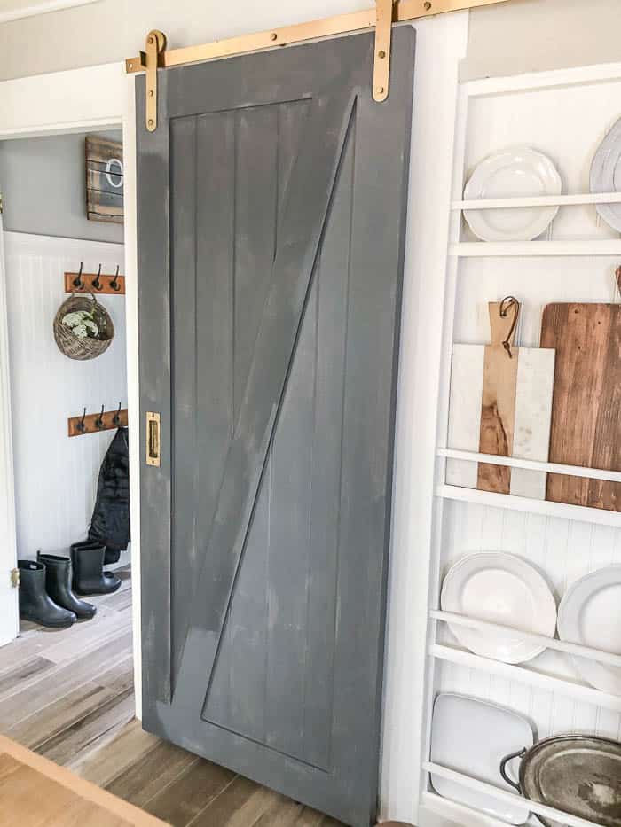 New Paint on the Barn Door Rooms For Rent blog