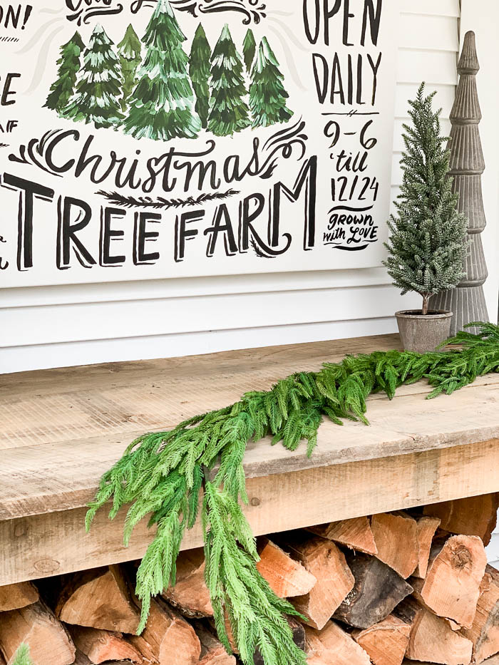 Christmas Tree Farm | Porch Decor - Rooms For Rent blog